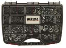 Coffret 765 écrous COF901 acier zingué blanc - ULTIMA - AFBPACK03