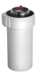 Conduit Rolux Gaz 60/100 mm alu/PVC 500 mm blanc - UBBINK - 227351
