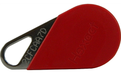 Clé de proximité HEXACLE inox rouge - 150009