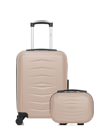 Lot de 2 Valises Rigides Cabine XXS et Vanity OVIEDO