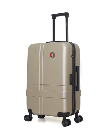 SWISS KOPPER - Valise Weekend ABS USTER 4 Roues 65 cm