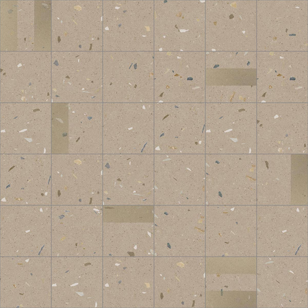 Croccante Eclair Avellana - Carrelage Patchwork aspect terrazzo 20x20 cm