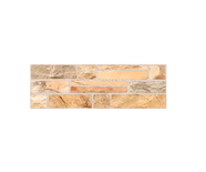 MURO R BEIGE - Plaque aspect briquette pierre de parement Taille 20 x 60 cm