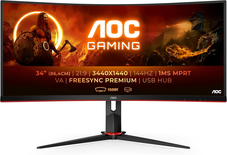 Ecran Ordinateur - Moniteur PC  AOC CU34G2X/BK LFD 34"