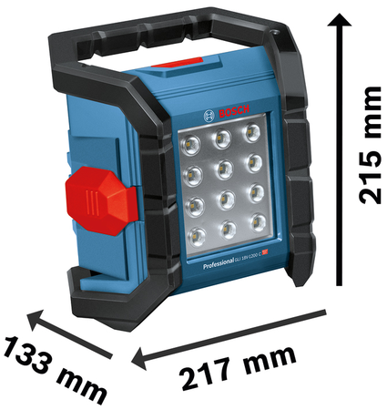 Lampe 18V GLI 18V-1200 C Professional  (sans batterie ni chargeur) en boîte carton - BOSCH - 0601446700