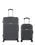 AMERICAN TRAVEL - Lot de 2 - Valises grand format et cabine XXS MEMPHIS