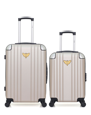 Lot de 2 - Valise weekend et valise cabine XS AMELIE-A