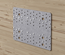 Plaque perforée trou 5mm 80x200x2 mm - SIMPSON - NP20/80/200