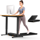 WalkingPad A1 Pro Tapis de Marche Capacité 136 kg - Pliable Walking Pad 120 x 41,5 cm Idéal pour Maison et Bureau, Tapis de Course Vitesse 0,5-6 km/h avec Télécommande et Contrôle Via Application