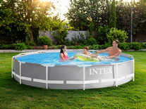 Piscine tubulaire Prism Frame ronde 3,66 x 0,76 m - Intex