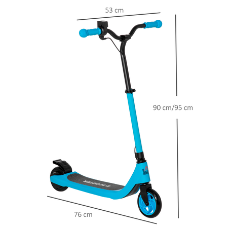 Trottinette électrique enfant 120 W - 8 Km/h max. - alu. acier