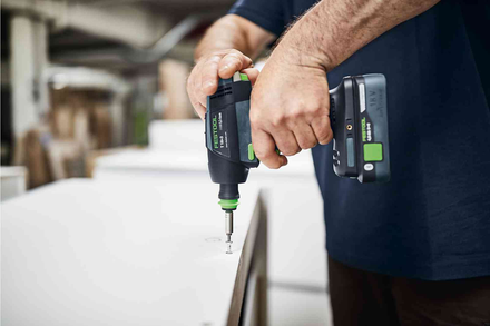 Perceuse-visseuse 18V T 18+3 HPC 4,0 I-Set + 2 batteries 4Ah + chargeur + Systainer SYS3 - FESTOOL - 577609