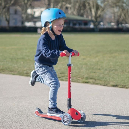 Trottinette 3 roues enfant - PRIMO FOLDABLE LIGHTS - rouge