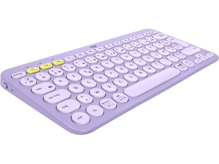 Logitech - Clavier sans fil K380 - Lavender Lemonade