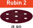 Abrasifs RUBIN 2 STF D90/6 P220 RU/50 - FESTOOL - 499084