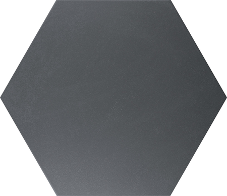 ALCHIMIA NERO - 26,6x23 CM - Carrelage hexagonal uni noir mate