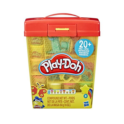 Pâte à modeler Play-Doh Classiques La Super boîte d'accessoires