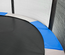 Kangui - Coussin de protection trampoline Ø 250 cm - Bleu et Gris