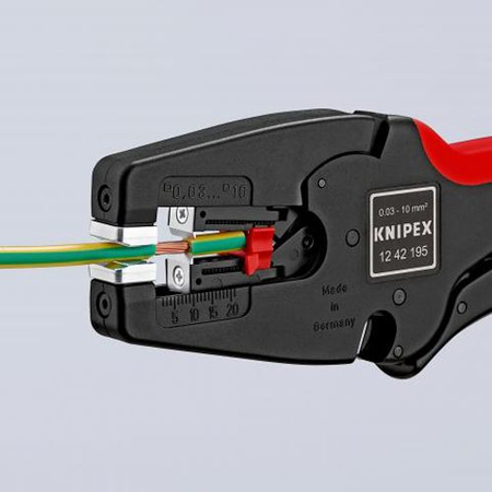 Pince à dénuder automatique MULTISTRIP 10 195mm - KNIPEX - 12 42 195