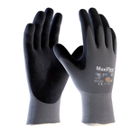 Gants de travail tricoté MAXIFLEX ULTIMATE enduit mousse de nitrile gris foncé/bleu marine T11 - ATG - MXFLULT874AD-11