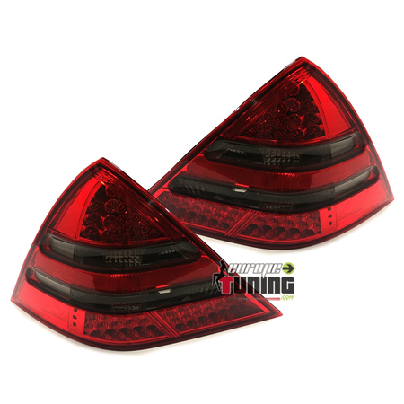 FEUX LED MERCEDES SLK ROUGES / NOIRS (13040)