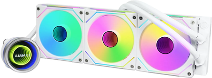 Kit Watercooling AIO Lian Li Galahad Trinity SL-INF RGB - 360mm (Blanc)