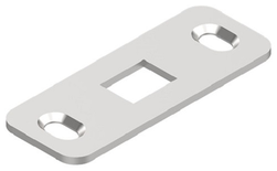 Gâche basse inox pour verrou DANAOS brut - LA CROISEE DS - DS6358-000