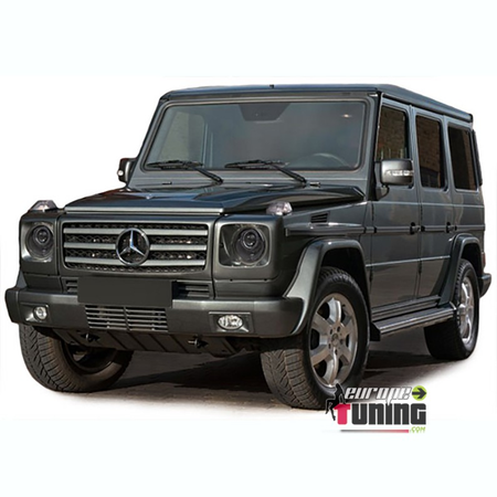 PHARES FEUX AVANTS NOIRS LOOK FACELIFT POUR MERCEDES CLASSE G W463 (04878)