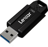 Clé USB 3.1 Lexar JumpDrive S80 - 128Go (Noir)
