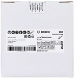 Disques abrasifs sur fibre X-LOCK R780 pour métal et inox G80 - BOSCH - 2608619186