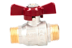 Vanne papillon mâle mâle 20/27 - GARIS - V02MM-20