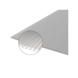 Plaque polycarbonate alvéolaire 16mm - Coloris - Clair, Epaisseur - 16 mm, Largeur - 98 cm, Longueur - 2 m