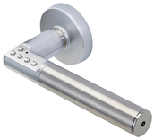 Poignée à code électronique sur rosaces CODE HANDLE droite - VACHETTE - 82004