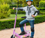 Trottinette électrique avec selle pour enfants