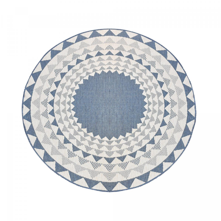 Tapis exterieur EXT C ROND REVERSIBLE OEKO-TEX®