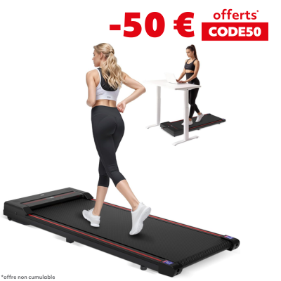 Sperax Tapis de Marche Walking Pad Silencieux Exercice à Domicile et au Bureau