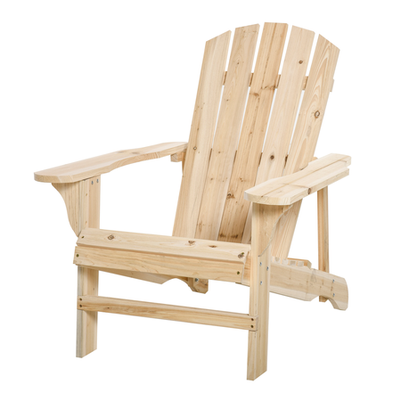 Fauteuil de jardin Adirondack bois massif sapin