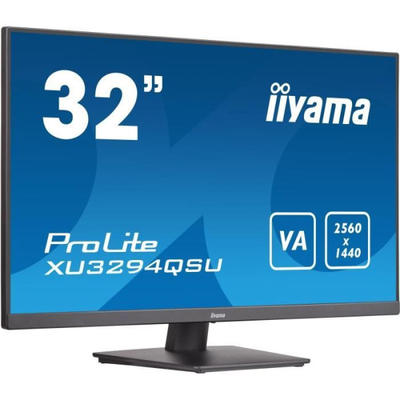 Ecran PC - IIYAMA - XU3294QSU-B1 - 31,5 VA LED WQHD 2560 x 1440 - 4ms - 75Hz - HDMI DP