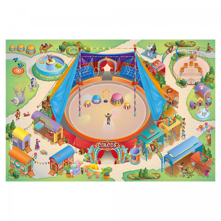 Tapis enfant 100x150 cm CIRQUE