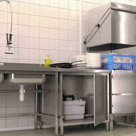 Pompe de relevage pour buanderie / cuisine SANISPEED+ - SFA - SSPUPSTD