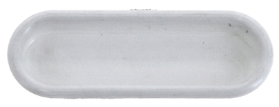 Poignée cuvette plastique blanc 75x23mm pièce - MONIN - 131610