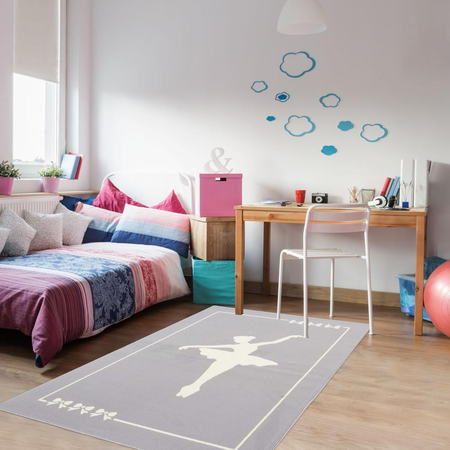 Tapis enfant AF1 DANSEUSE OEKO-TEX®