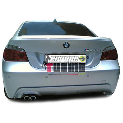 PARE CHOCS ARRIERE SPORT LOOK M5 POUR BMW SERIE 5 E60 BERLINE PHASE 1 (00661)
