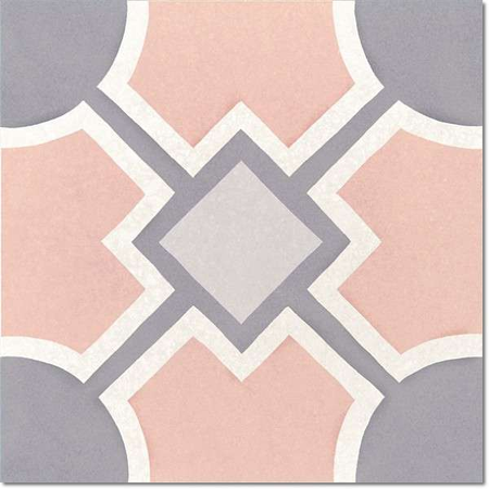 CAPRICE DECO - SOLSTICE PASTEL - Carrelage 20x20 cm aspect carreaux de ciment pastel