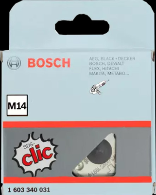 Ecrou de serrage SDS clic pour meuleuse de filetage M14 - BOSCH - 1603340031