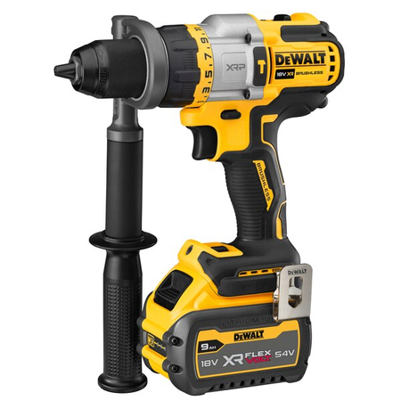 Perceuse-visseuse à percussion XRP 18V + 1 batterie XR Flexvolt 3/9Ah + chargeur + coffret TSTAK - DEWALT - DCD999X1-QW