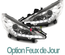PHARES FEUX AVANTS LEDS DE JOUR DRL DIURNES R87 PEUGEOT 207 (00242)