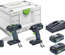 Pack de 2 outils 18V TID 18 HPC 4,0 I-Set T18 + 2 batteries 4Ah + chargeur + coffret SYSTAINER - FESTOOL - 577244