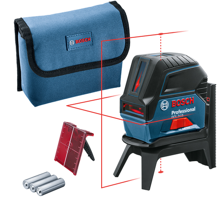 Laser point et ligne 3x1,5V GCL 2-15 (sans batterie ni chargeur) en boîte carton - BOSCH - 0601066E00