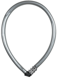 Câble antivol 55cm finition gris argent - ABUS - 1100/55 S GRIS